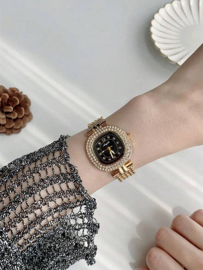 Luxury Rhinestone dial Watch for Women