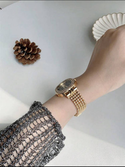 Luxury Rhinestone dial Watch for Women